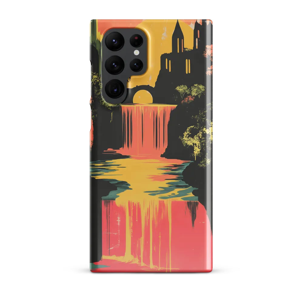 Elysian Echoes: A Surreal Reflections | Phone Case |  S22 Ultra | Snap Case | Glossy