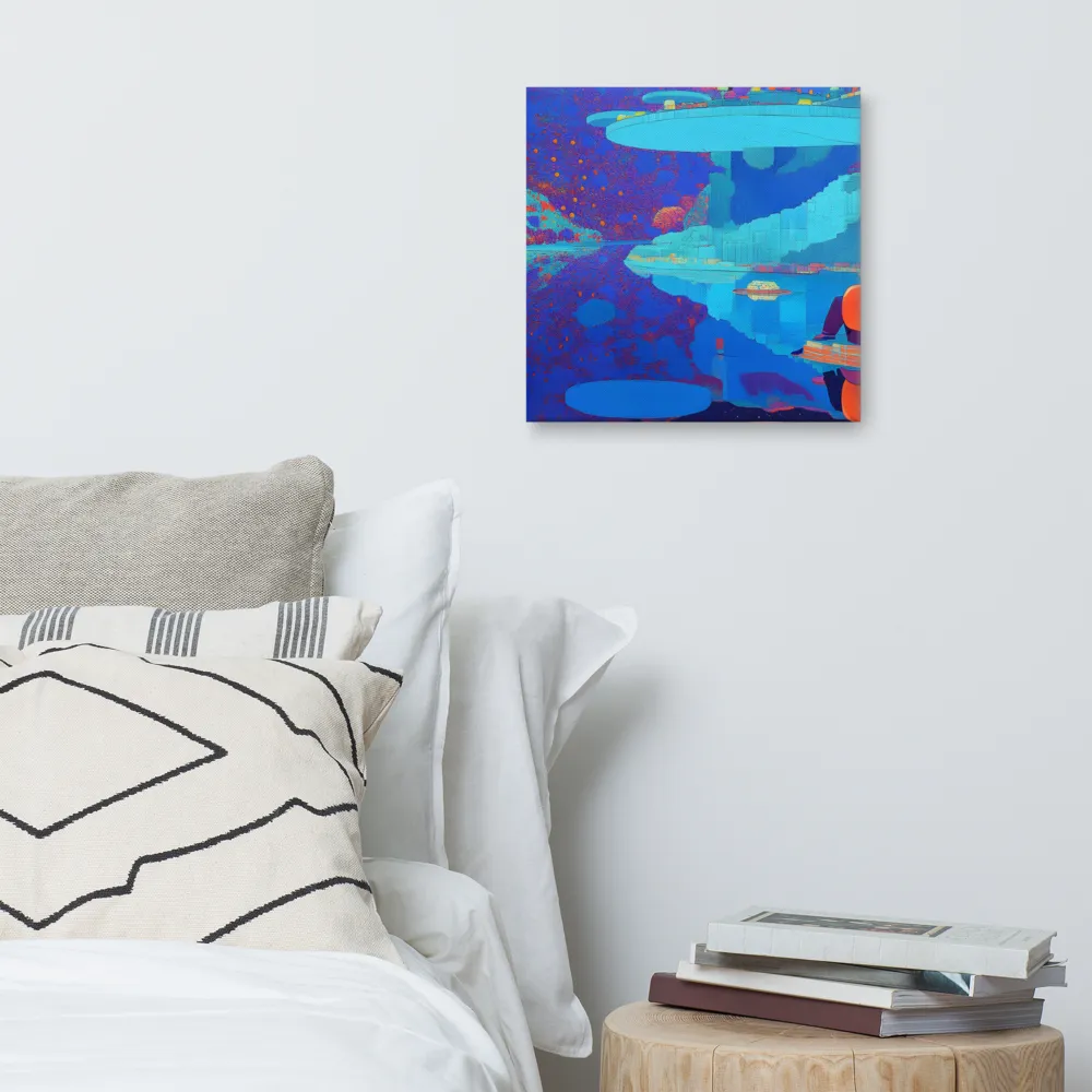 Reflections of Serenity | Canvas | 16″×16″