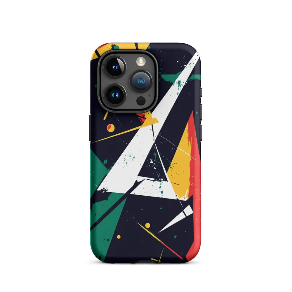 Dynamic Geometries | Phone Case |  15 Pro | Tough Case | Matte