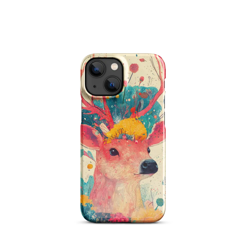 Whimsical Harmony: A Deer in Bloom