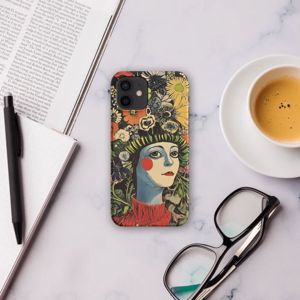 Floral Whimsy: A Portrait of Nature's Embrace