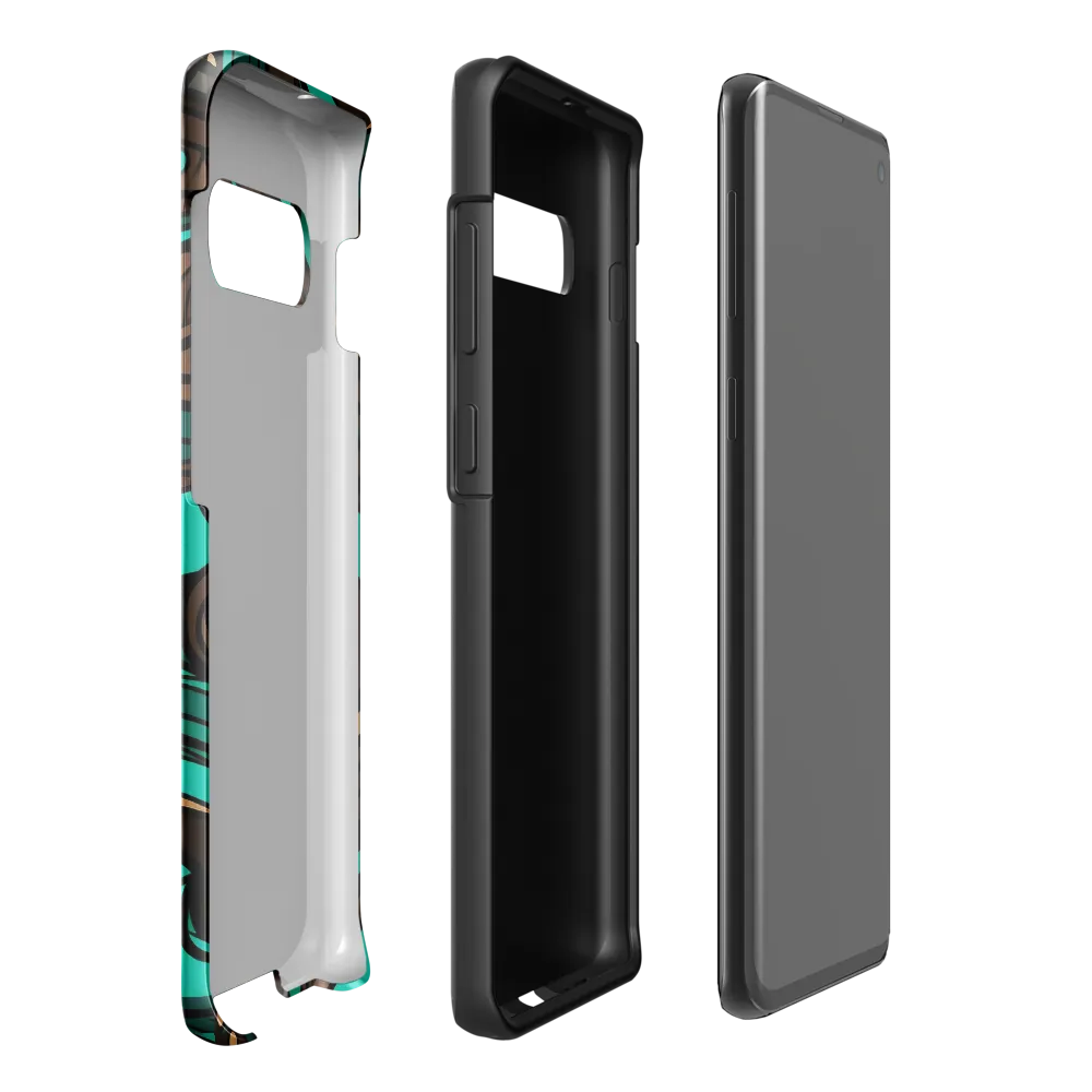 Fluctuating Currents | Phone Case |  S10 Plus | Tough Case | Glossy