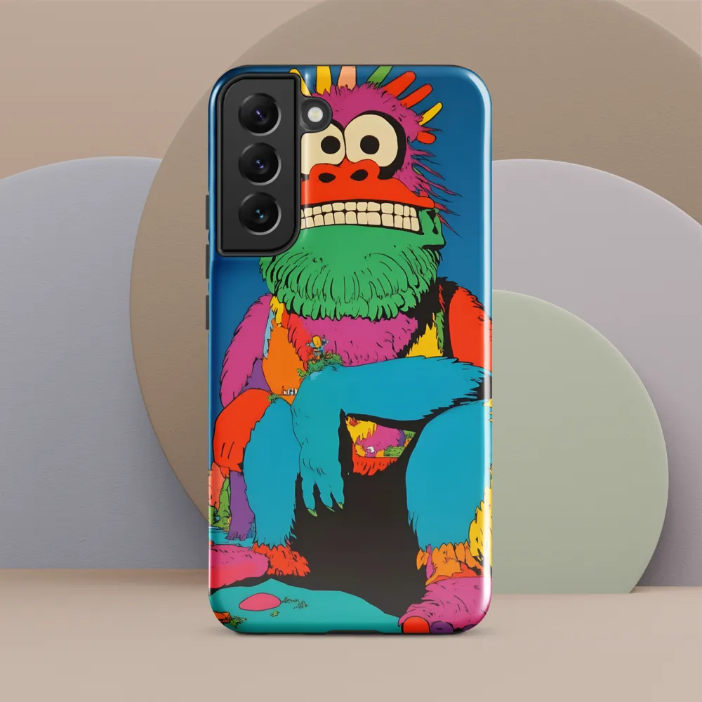 Whimsical Giant: A Playful Monster Encounter