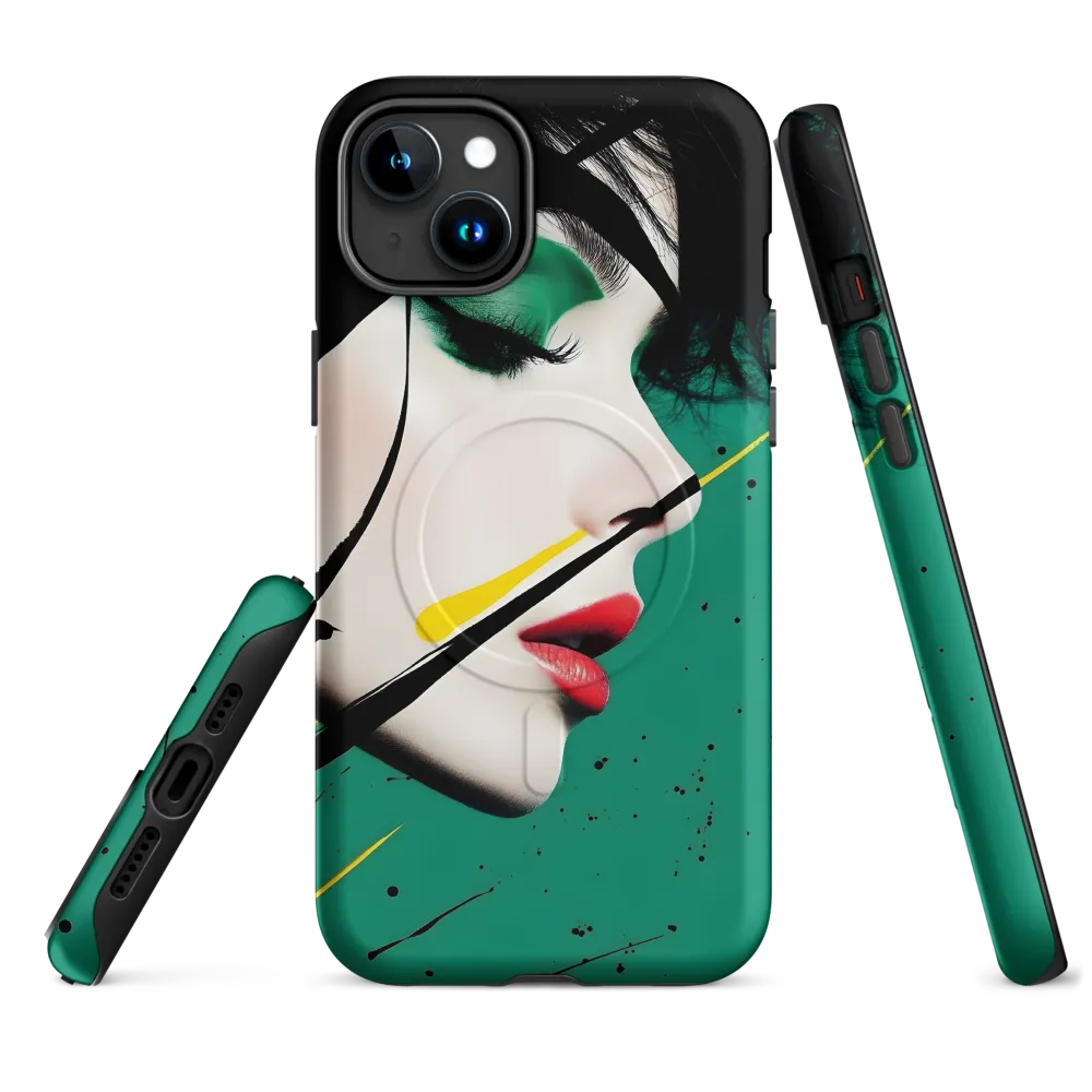 Whispers of Elegance and Boldness | Phone Case |  15 Plus | MagSafe® Tough Case | Matte