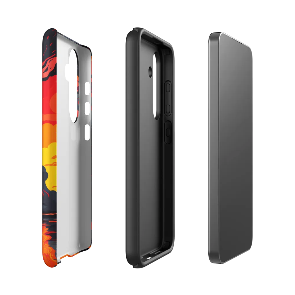 Eruption of Colors | Phone Case |  S24 | Tough Case | Matte