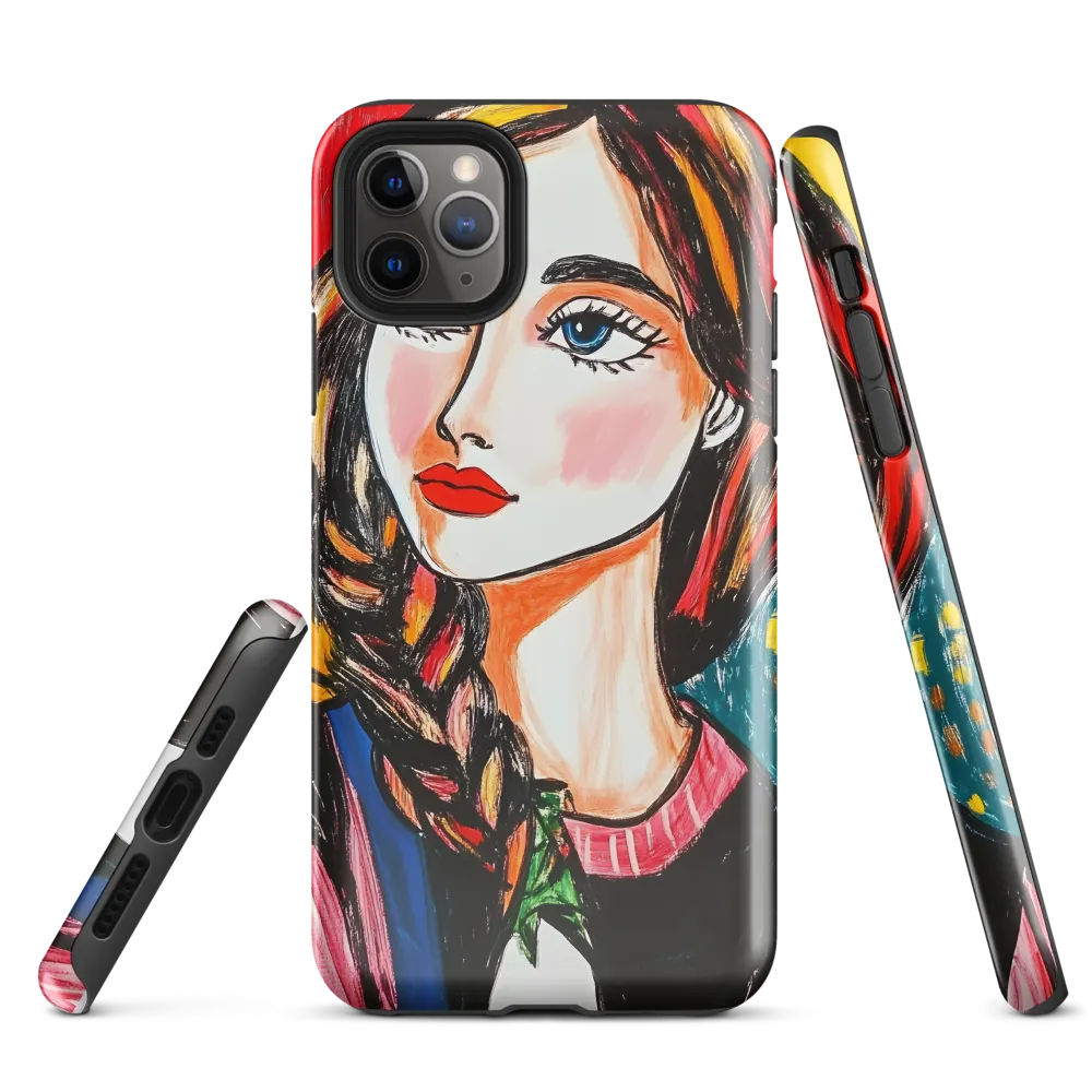 Confident Gaze | Phone Case |  11 Pro Max | Tough Case | Glossy