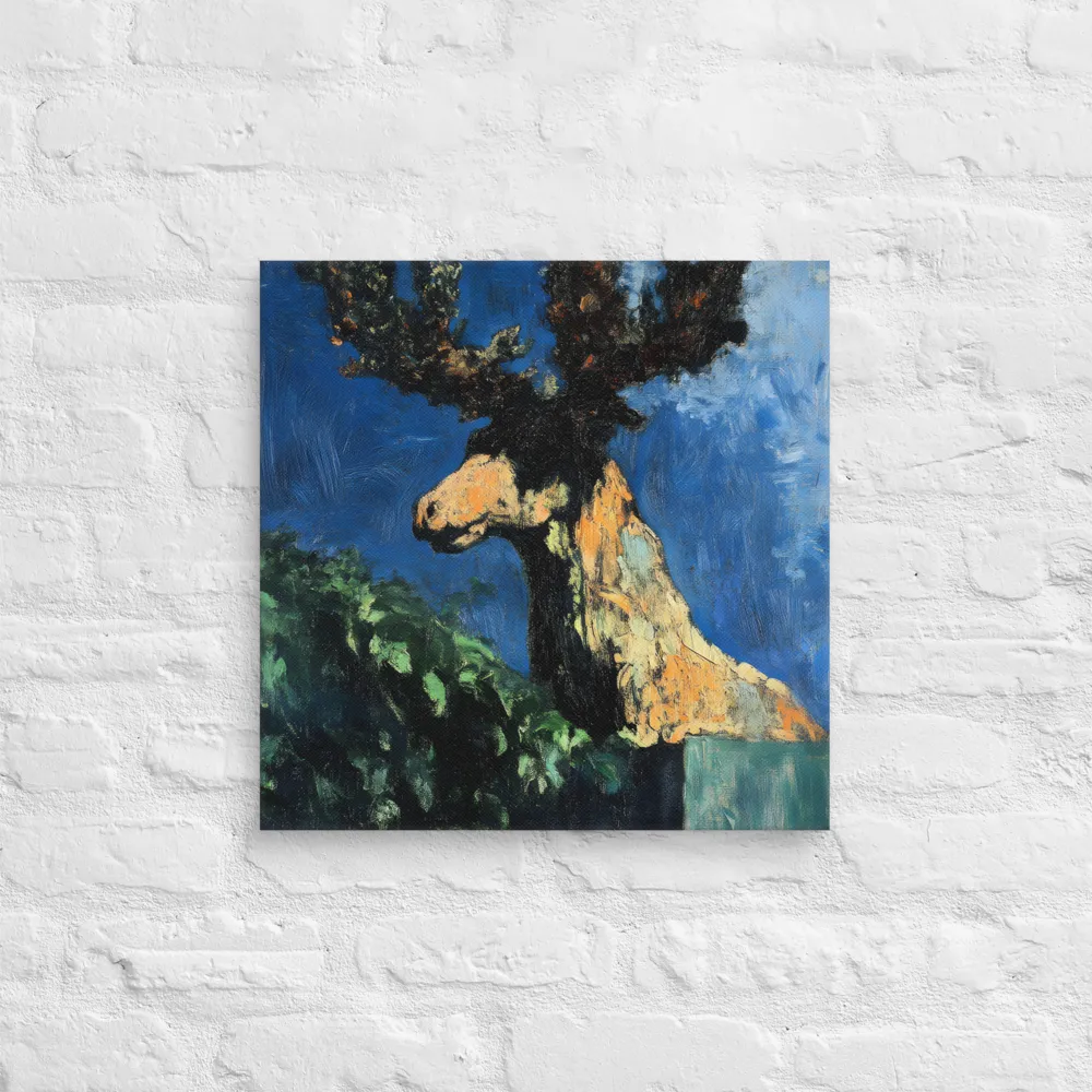 The Majestic Deer in Nature | Canvas | 18″×18″