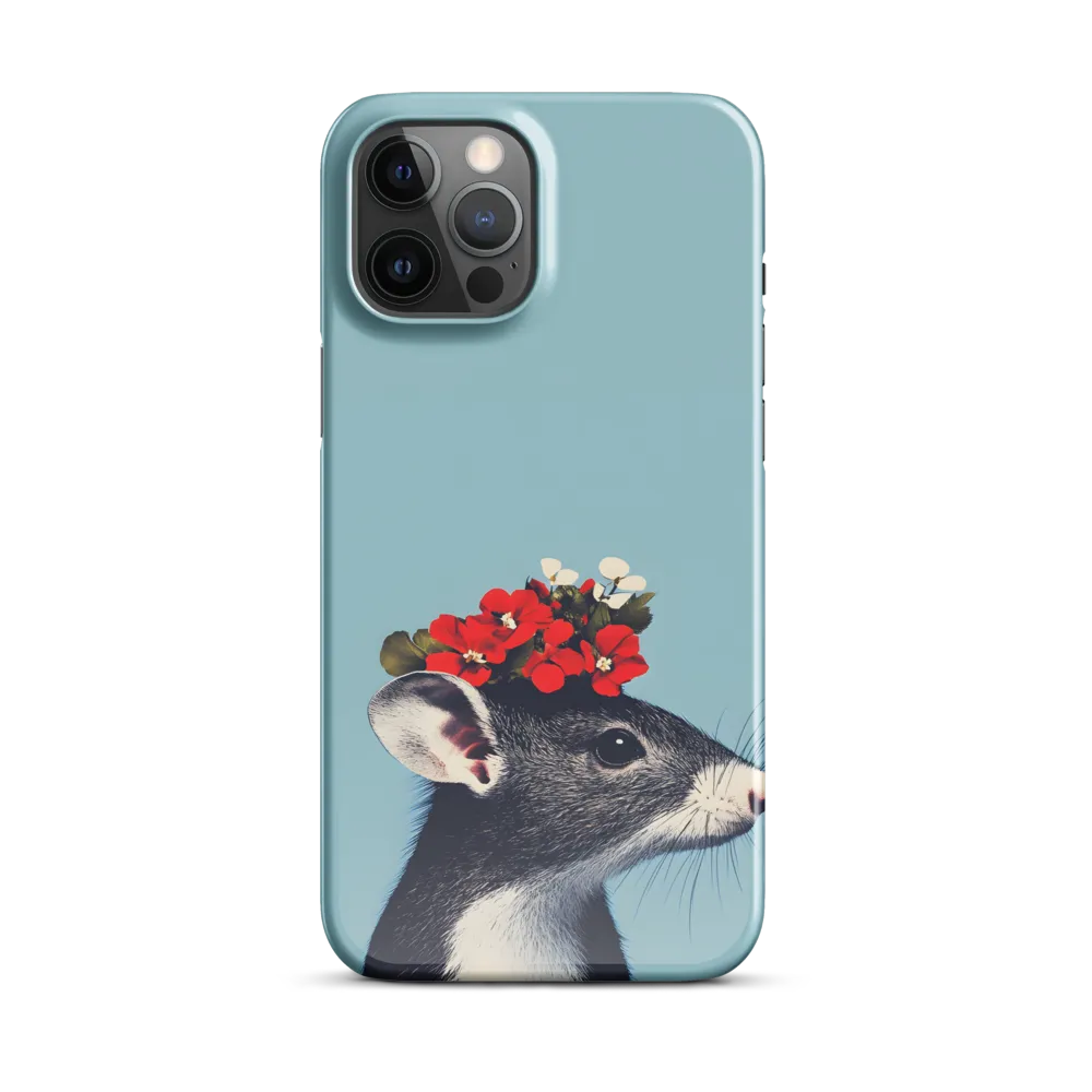 Whimsical Flora: A Mouse's Floral Crown