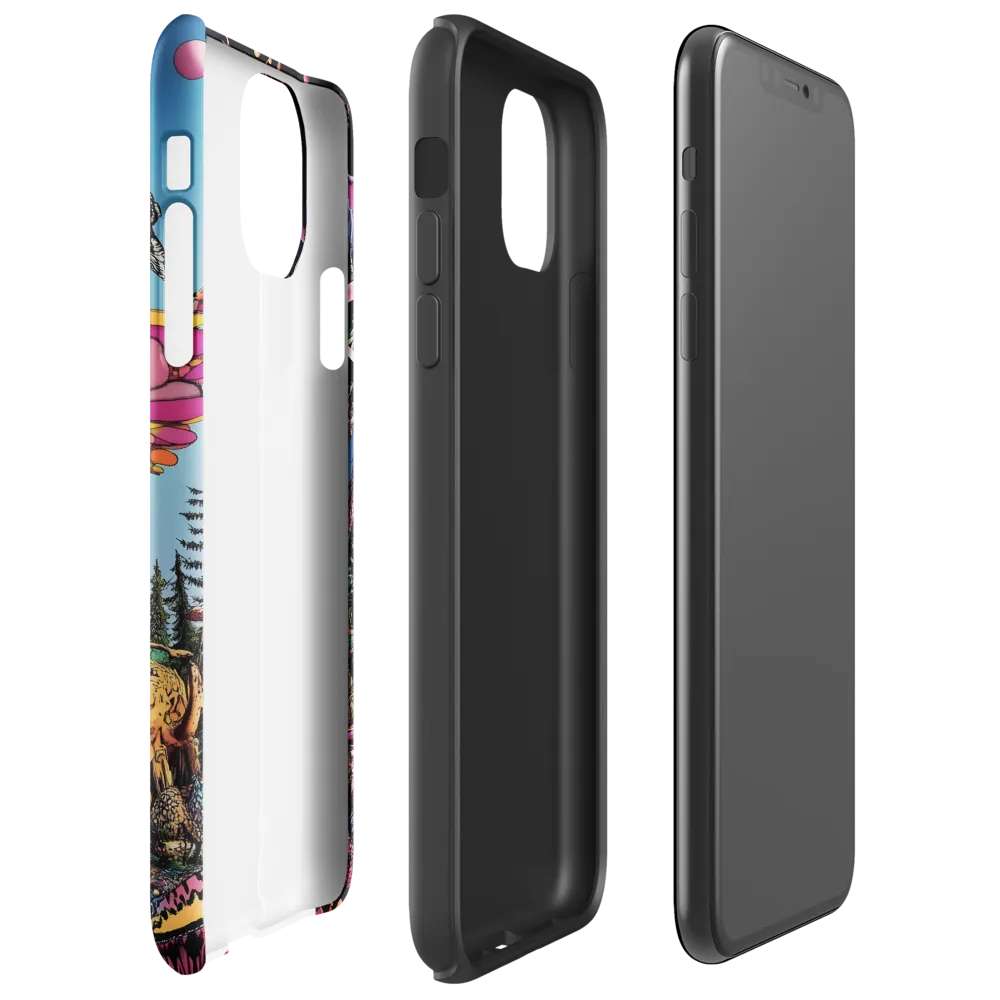 Ethereal Realms: The Butterfly Beast | Phone Case |  11 Pro Max | Tough Case | Glossy