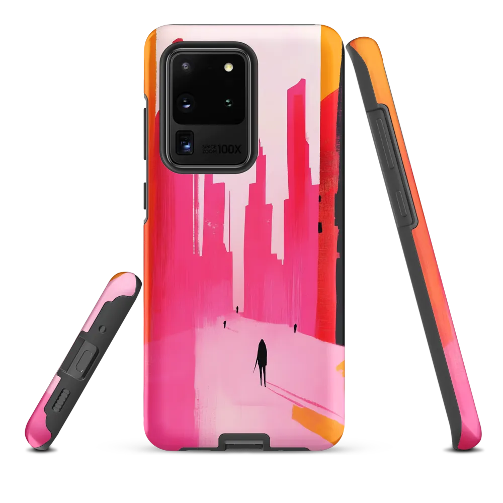Urban Echoes in Pink