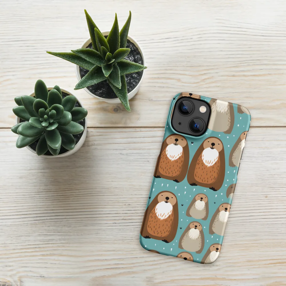 Whimsical Otter Pattern