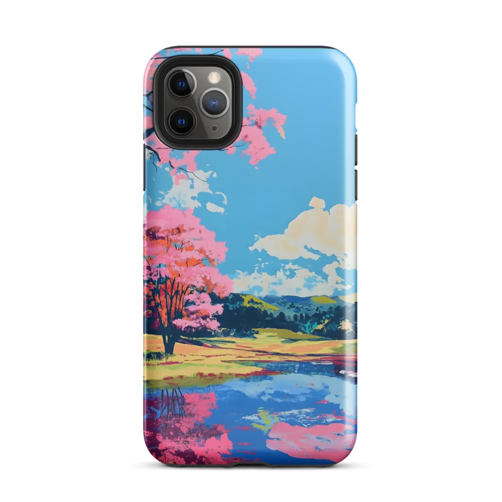 Reflections of a Pink Dreamscape | Phone Case |  11 Pro Max | Tough Case | Glossy