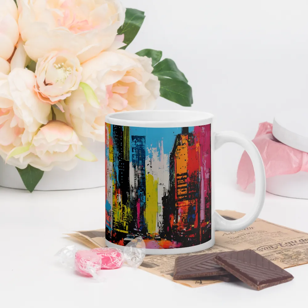 Urban Vortex of Color | Mugs | Multiple Sizes & Colors