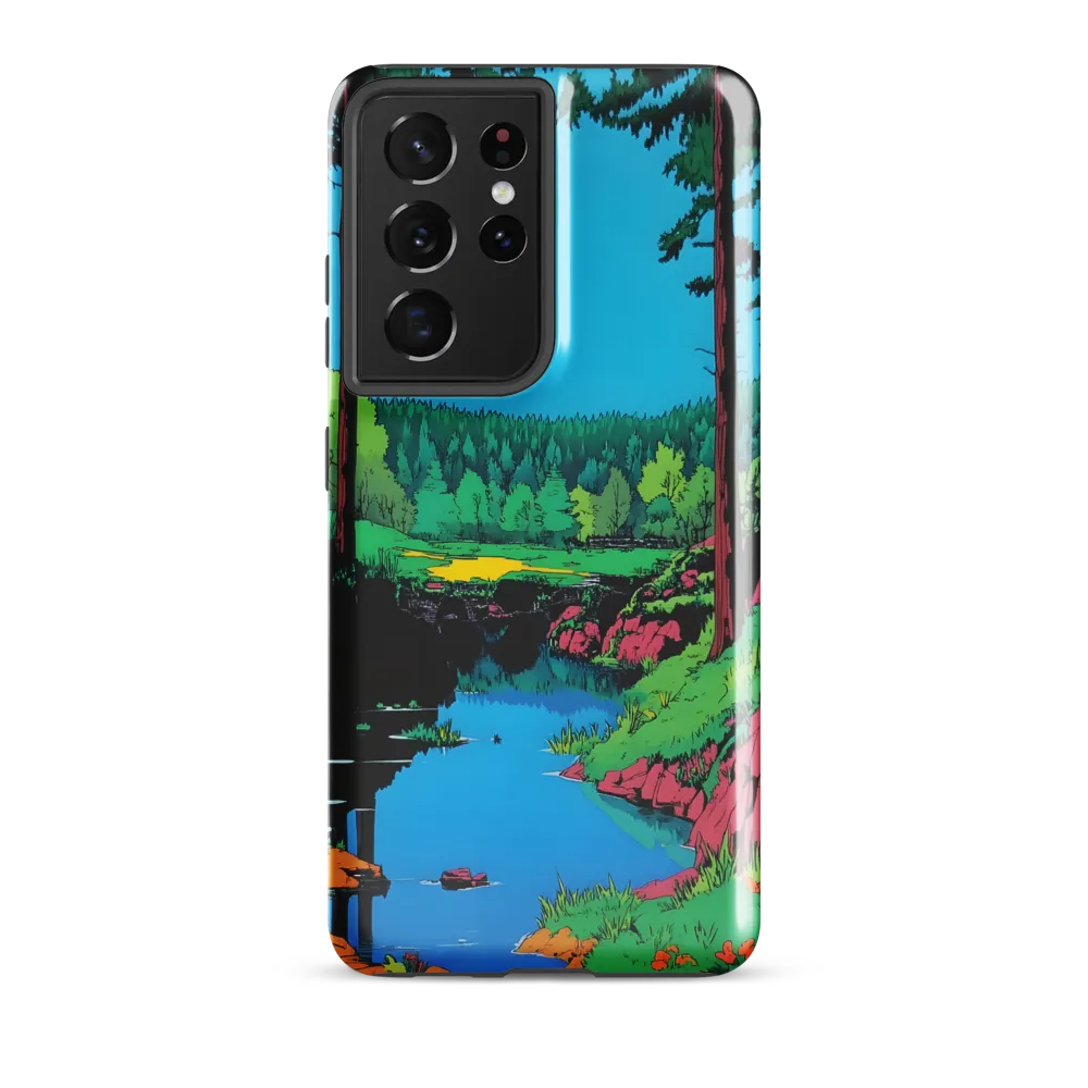 Tranquil Reflections: A Vibrant Landscape