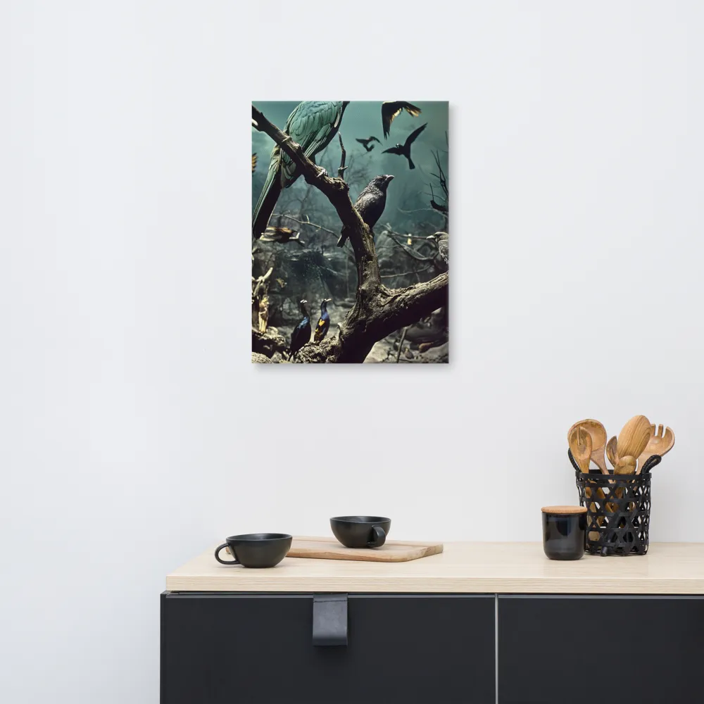 Whispers of the Avian Realm | Canvas | 18″×24″
