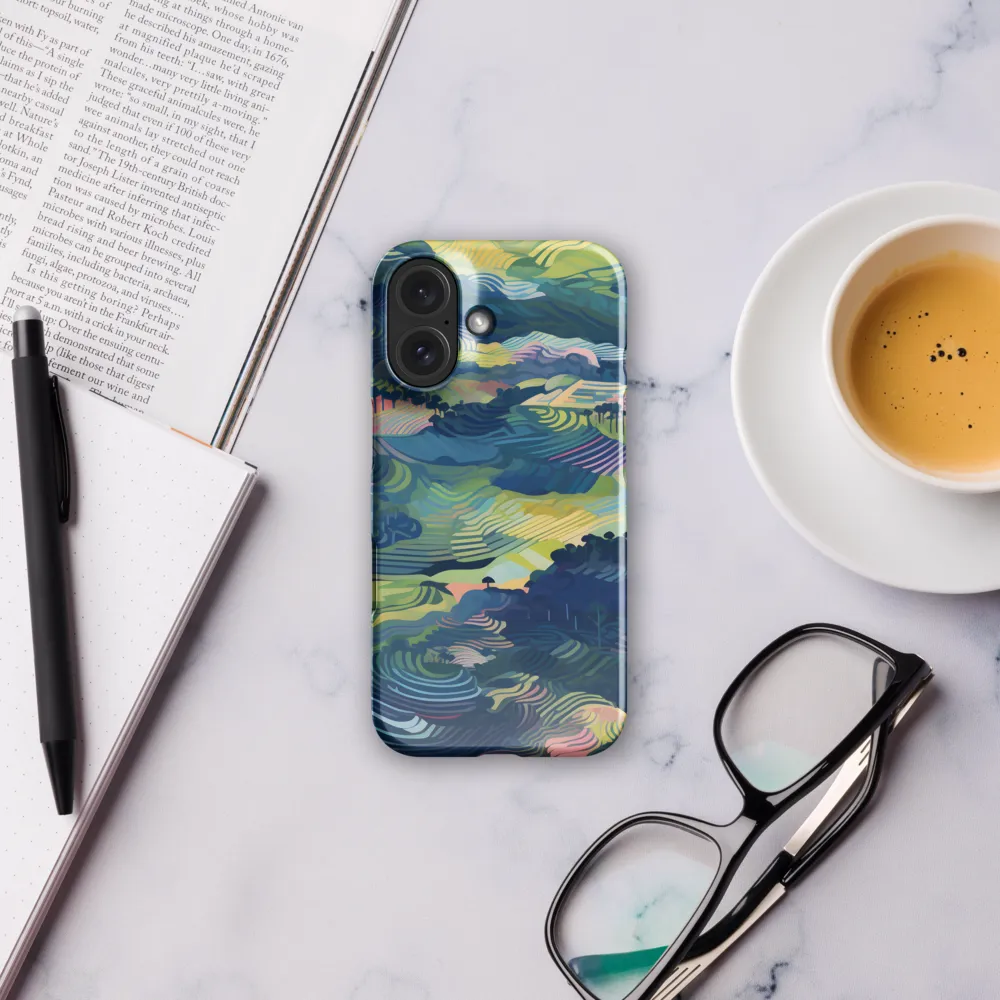 Harmony in Waves | Phone Case |  16 | Snap Case | Glossy