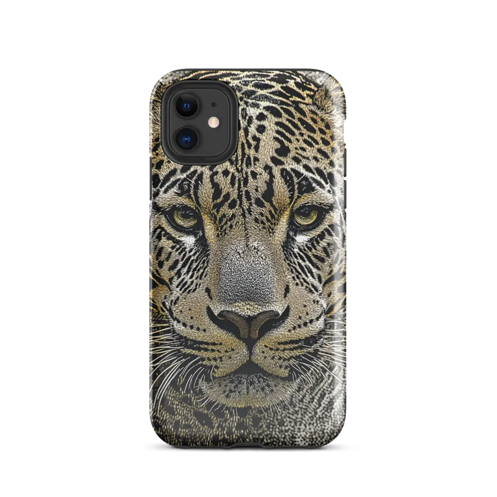 The Majestic Gaze: Portrait of a Leopard
