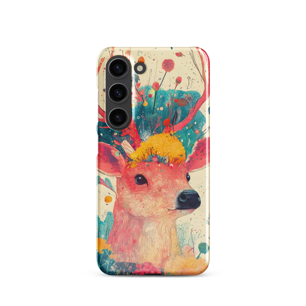 Whimsical Harmony: A Deer in Bloom