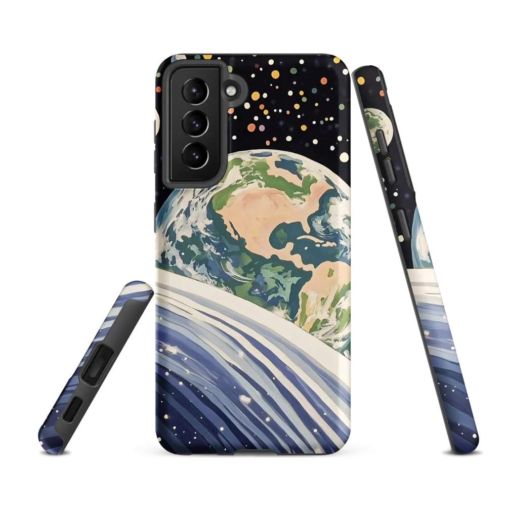 Celestial View: A Surreal Journey Through Space