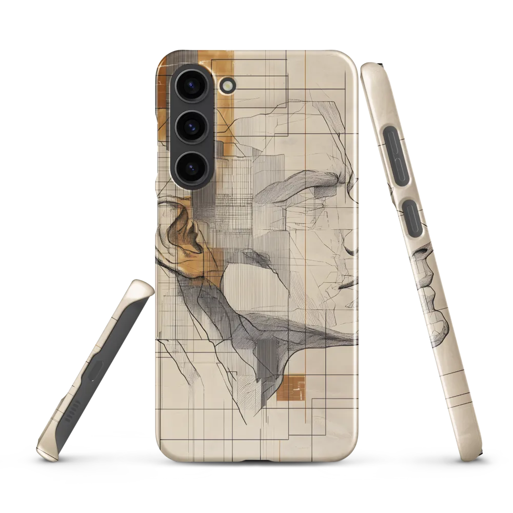 Geometric Reverie | Phone Case |  S23 Plus | Snap Case | Glossy