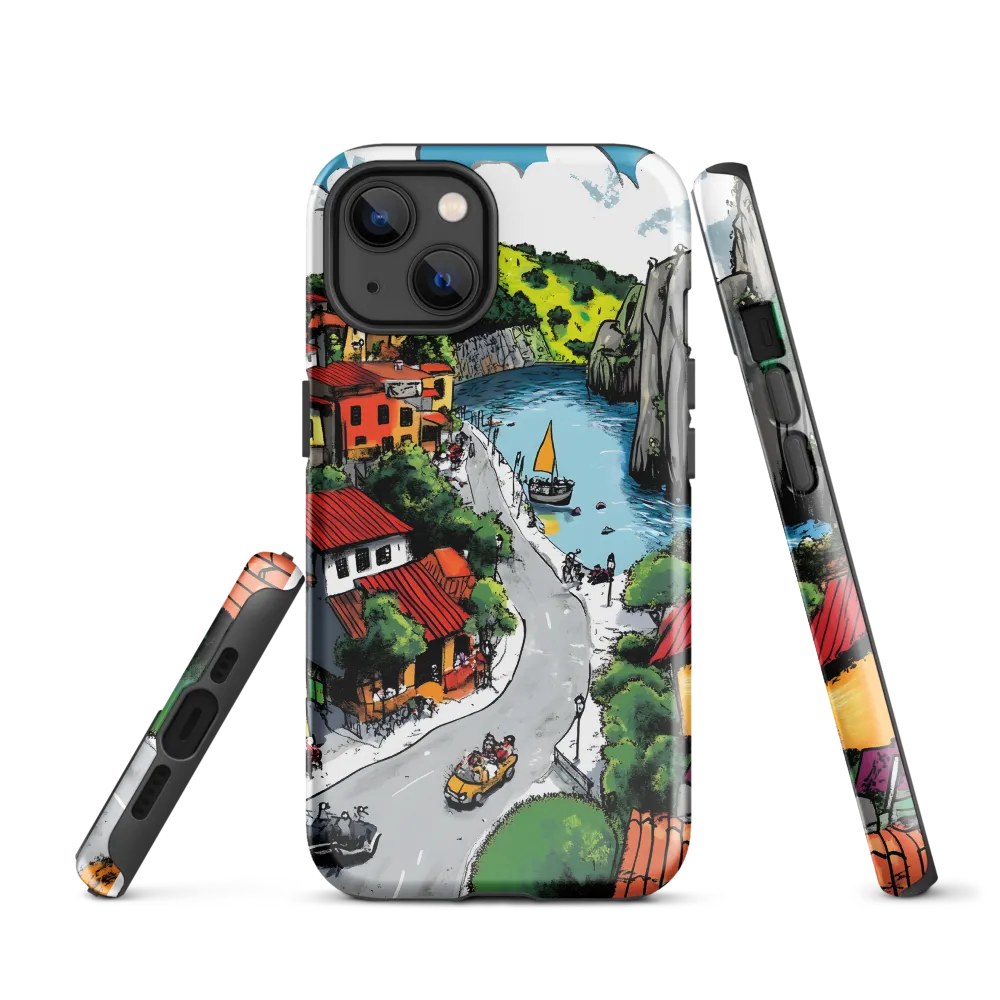 Whimsical Village by the Water