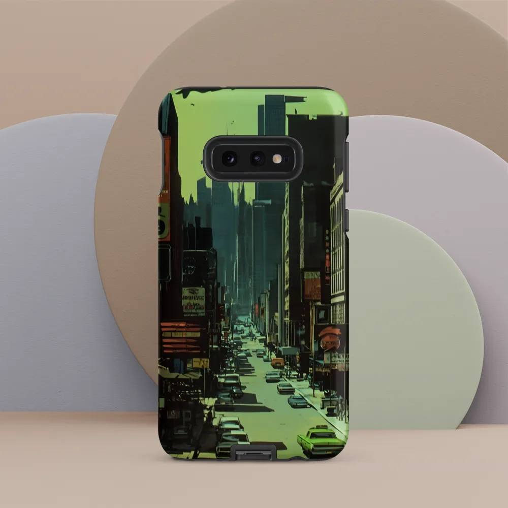 Nostalgic Futurism in Urban Splendor | Phone Case |  S10e | Tough Case | Matte