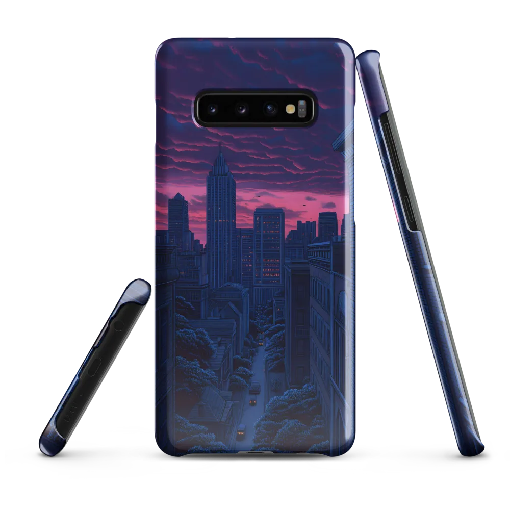 Twilight Over the City | Phone Case |  S10 Plus | Snap Case | Glossy