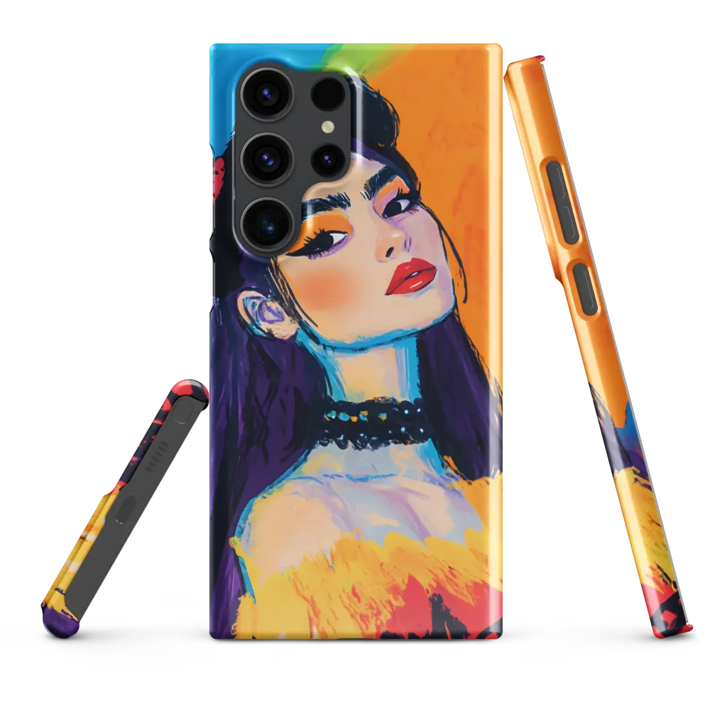 Vibrant Confidence | Phone Case |  S23 Ultra | Snap Case | Glossy