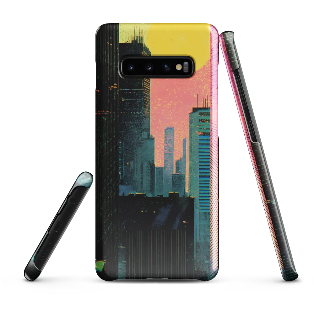 Nostalgic Urban Dreamscape | Phone Case |  S10 Plus | Snap Case | Glossy