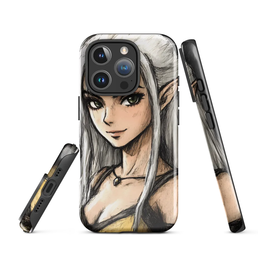 Ethereal Elegance: The Elf's Portrait