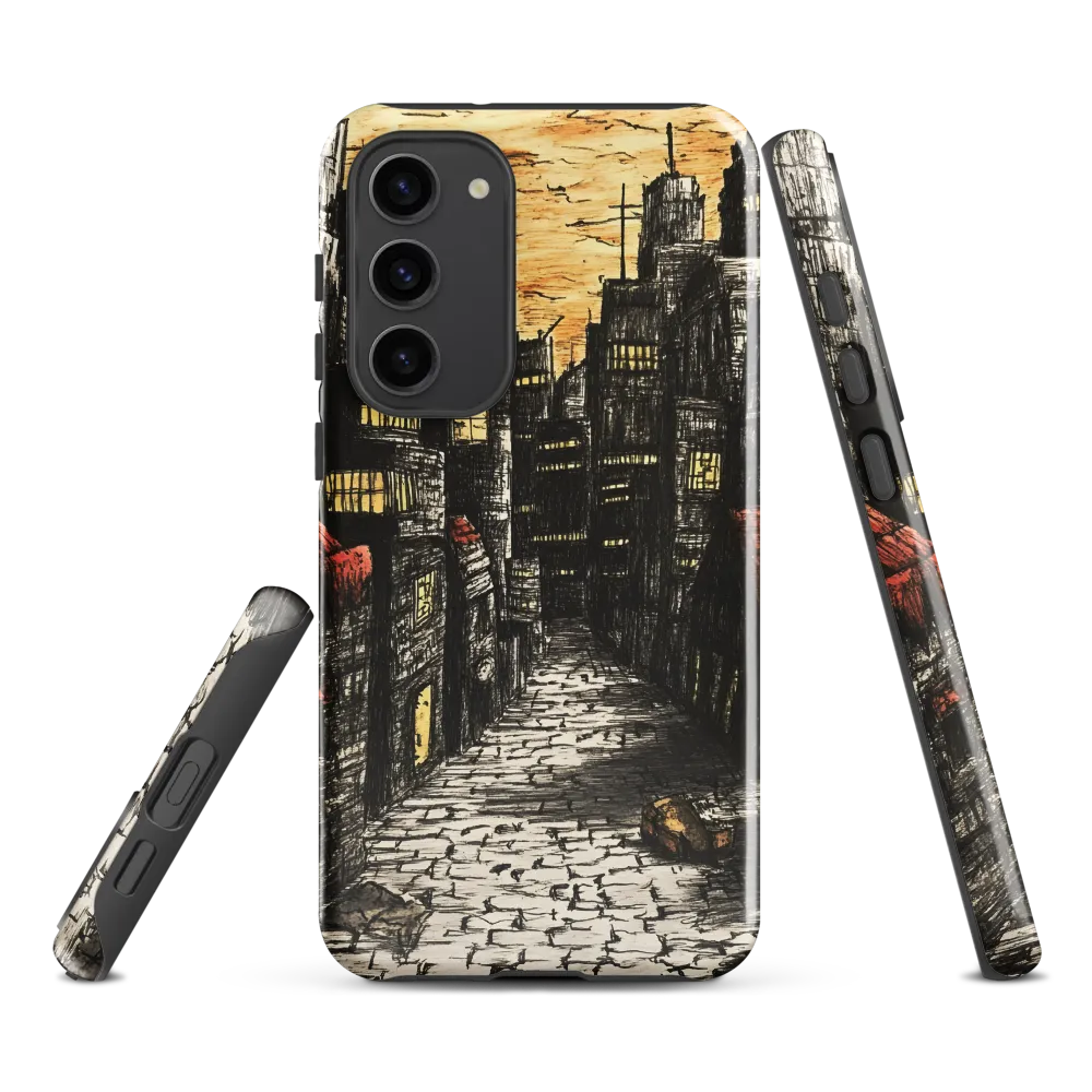 Urban Twilight: A Desolate Cityscape