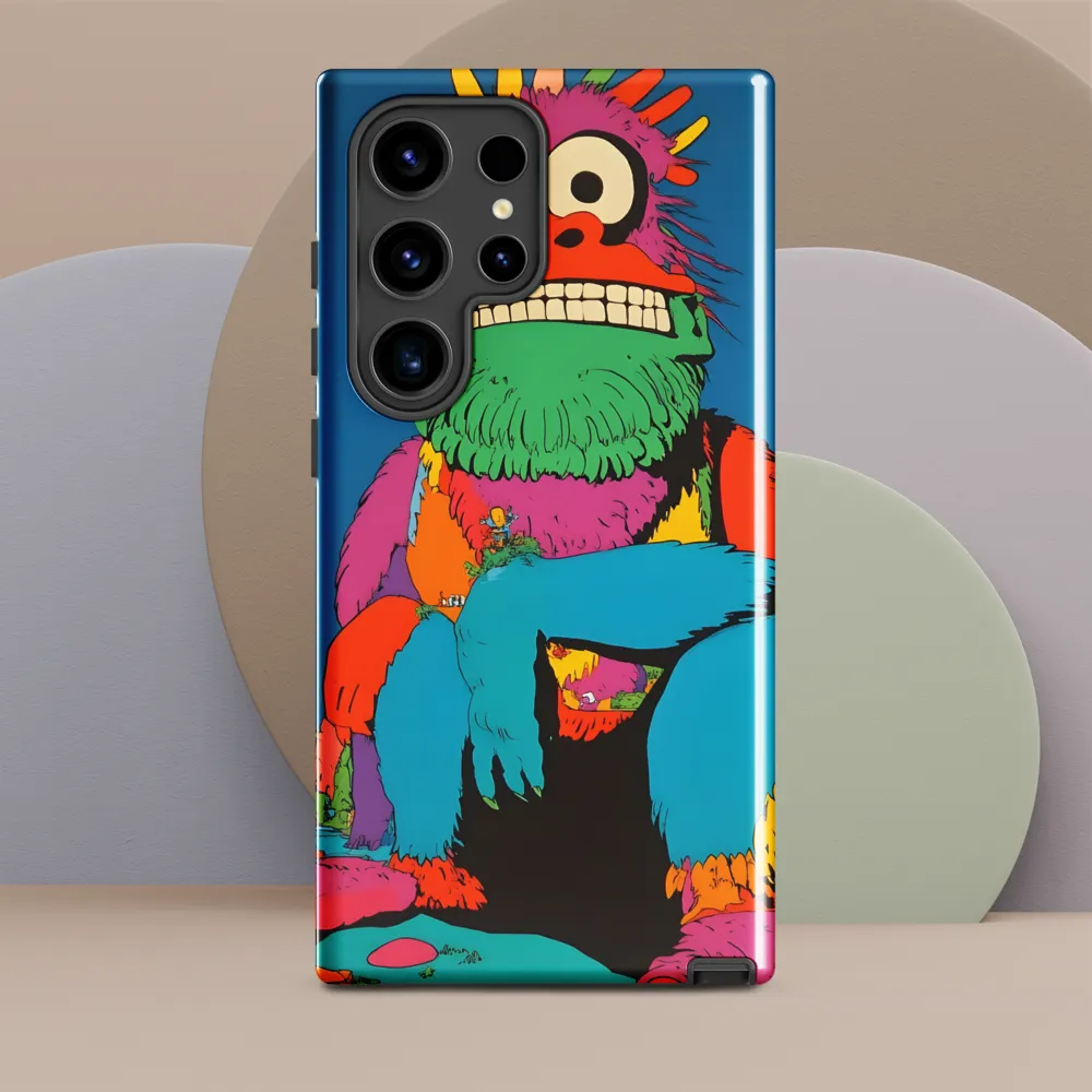 Whimsical Giant: A Playful Monster Encounter