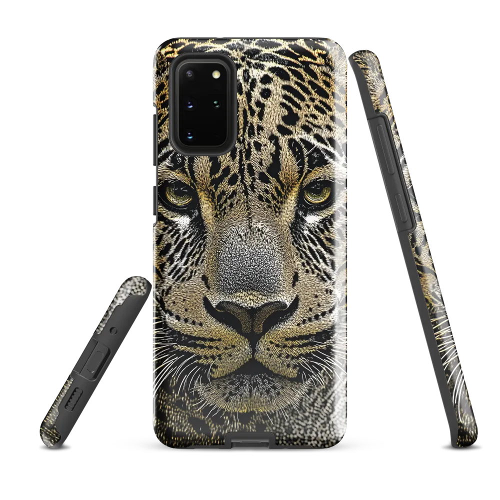 The Majestic Gaze: Portrait of a Leopard