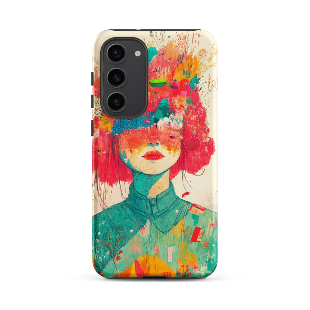 Whimsical Floral Portrait