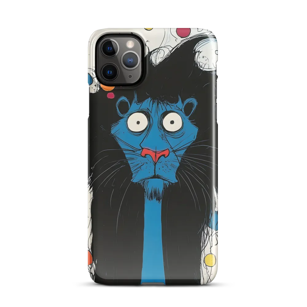 Whimsical Blue Lion | Phone Case |  11 Pro Max | Snap Case | Glossy