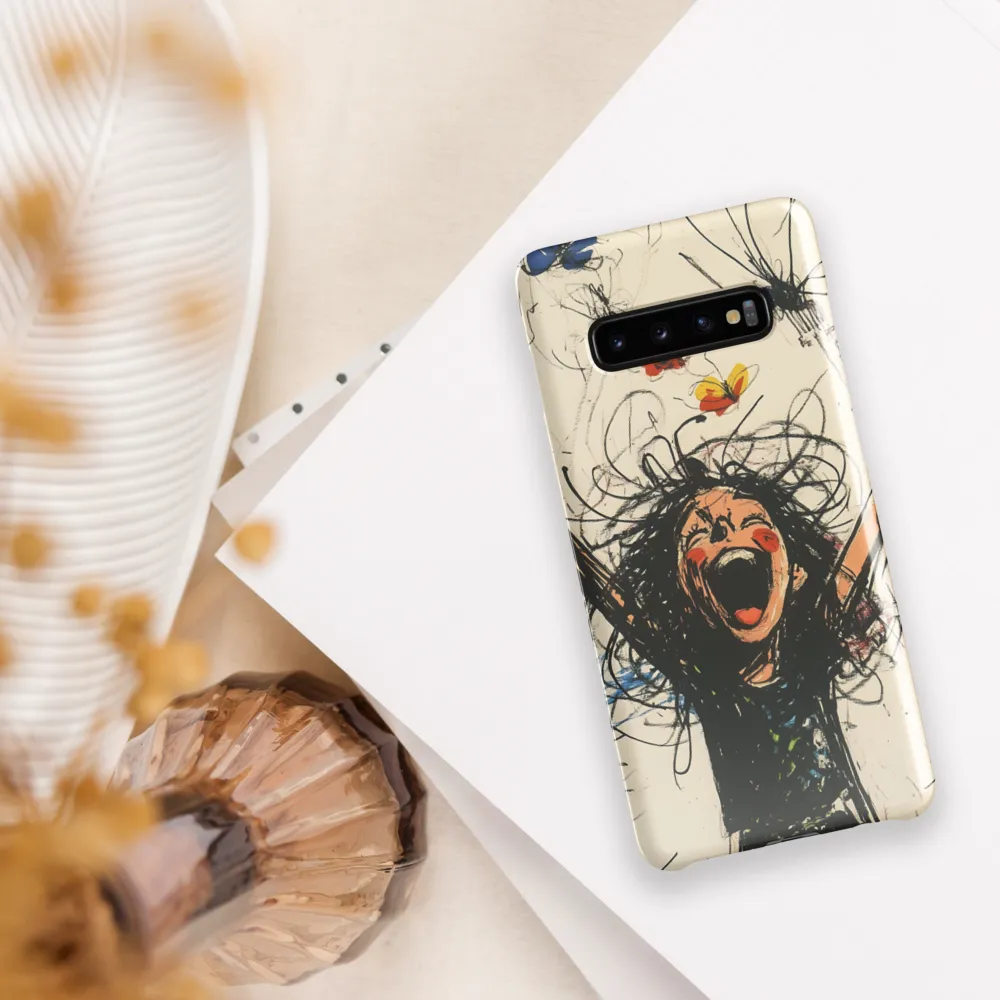 Unleashing Joy | Phone Case |  S10 Plus | Snap Case | Glossy