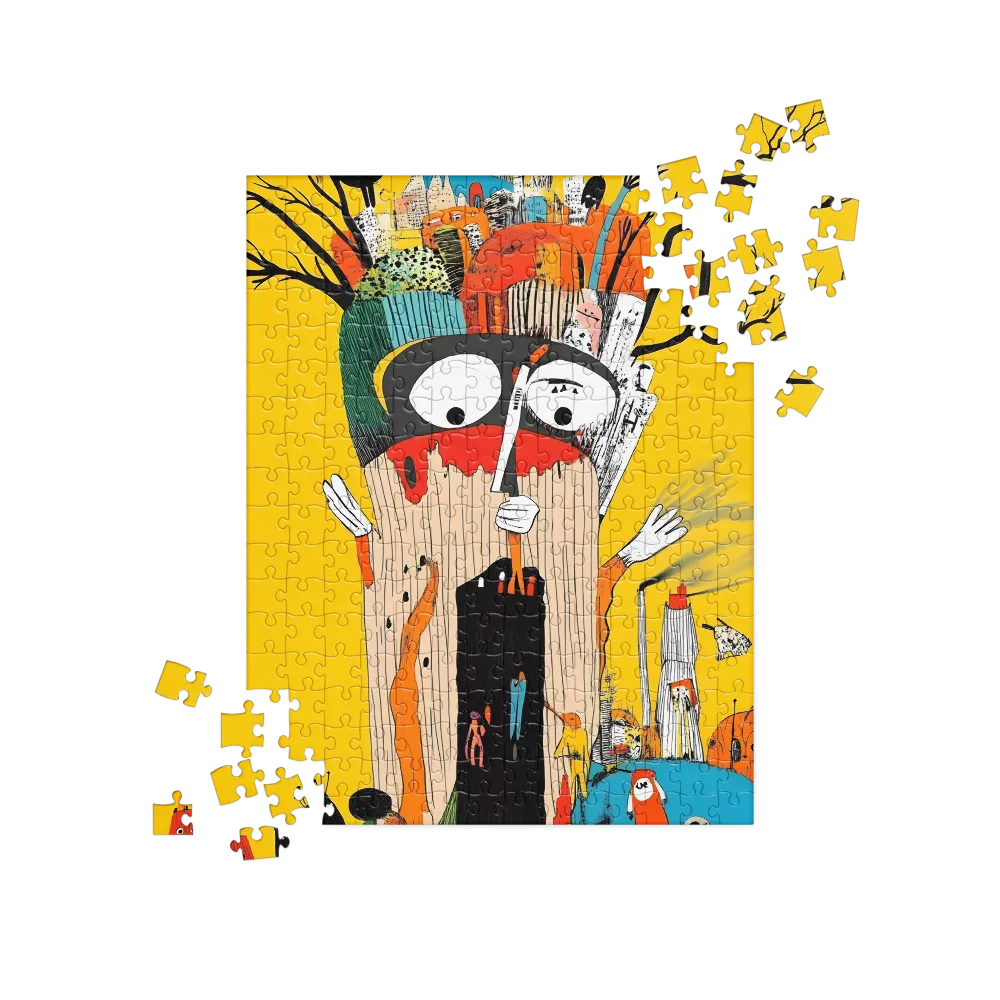 The Whimsical Tree of Imagination | Jigsaw Puzzle | 252/520 pieces