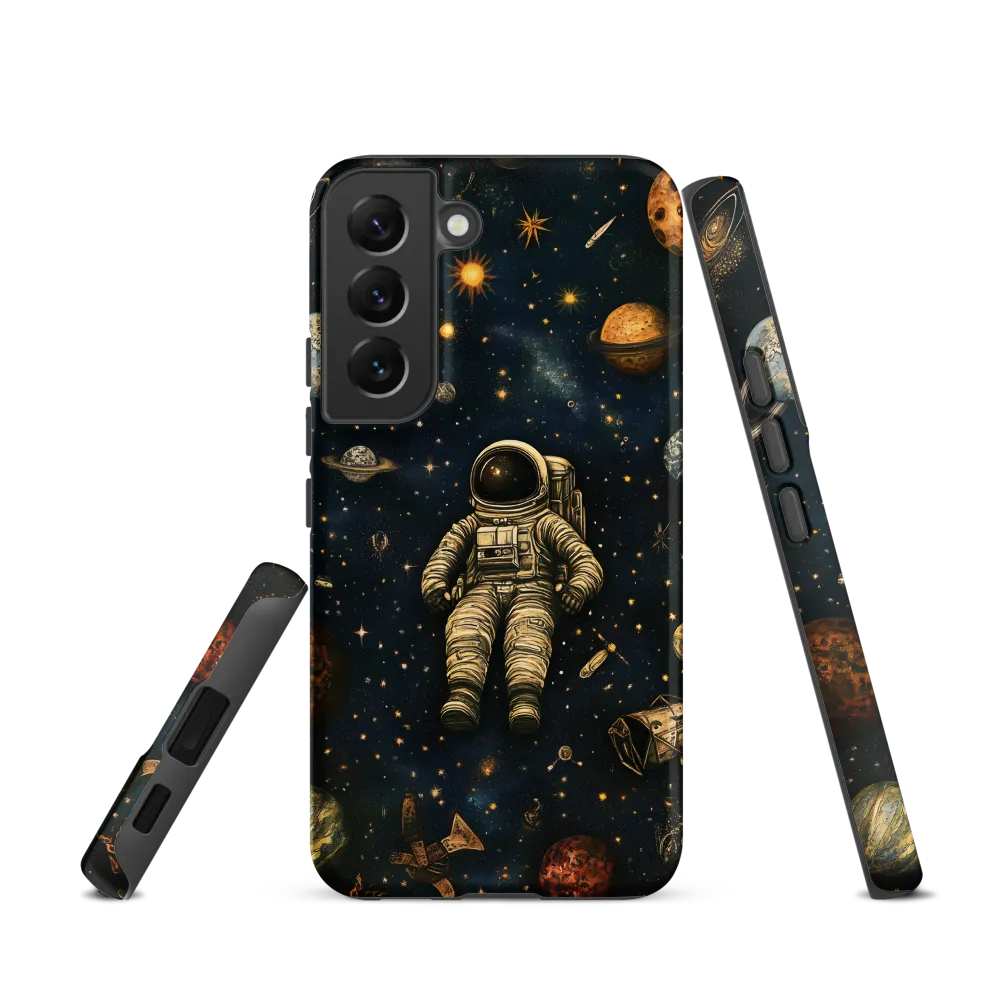 Cosmic Voyage: An Astronaut's Solitude