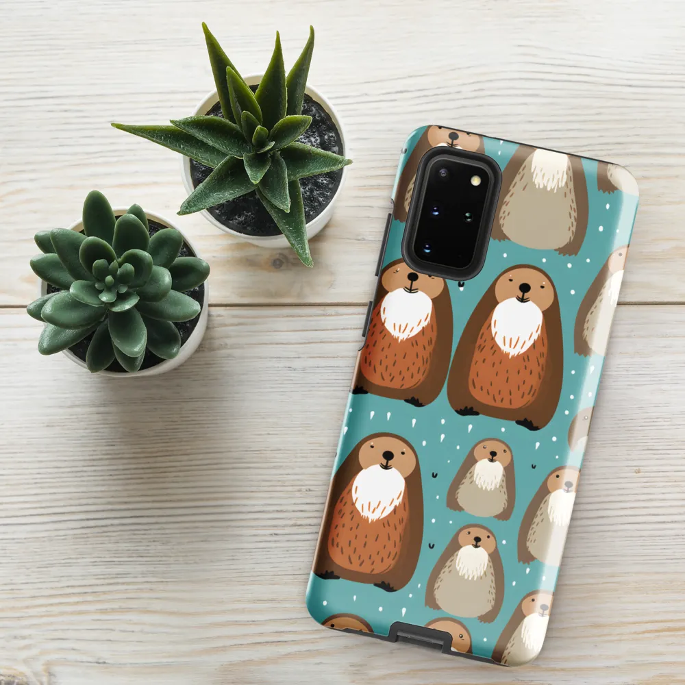 Whimsical Otter Pattern