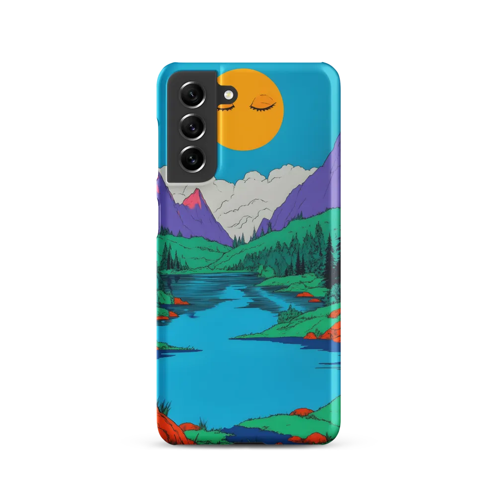 Whimsical Serenity in Vibrant Colors
