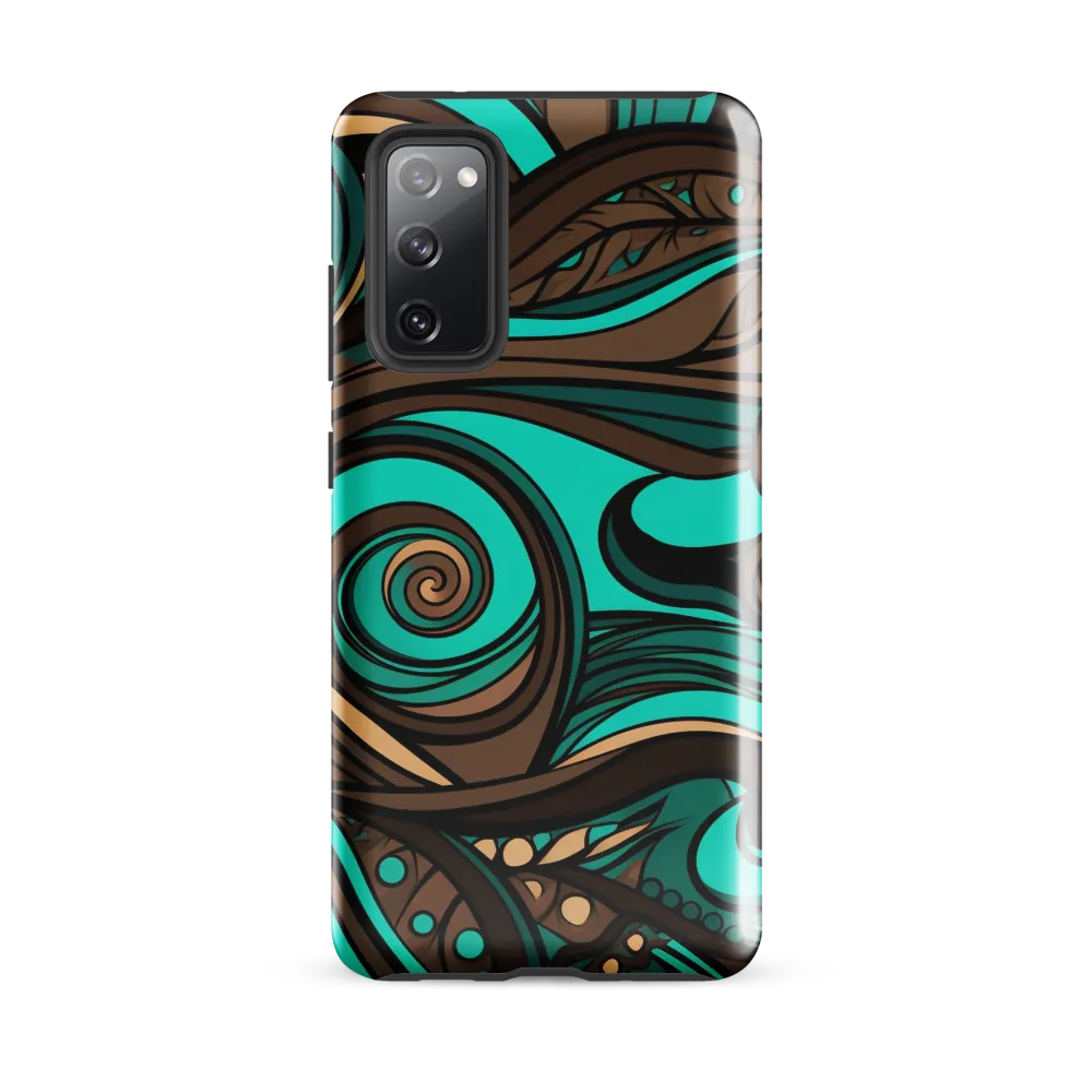Fluctuating Currents | Phone Case |  S20 FE | Tough Case | Glossy