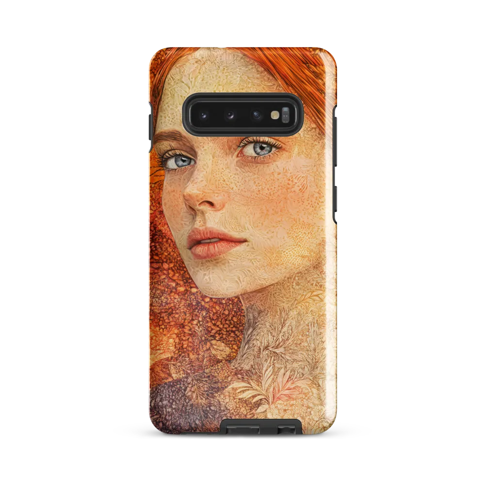 Embracing Autumn's Glow | Phone Case |  S10 Plus | Tough Case | Glossy