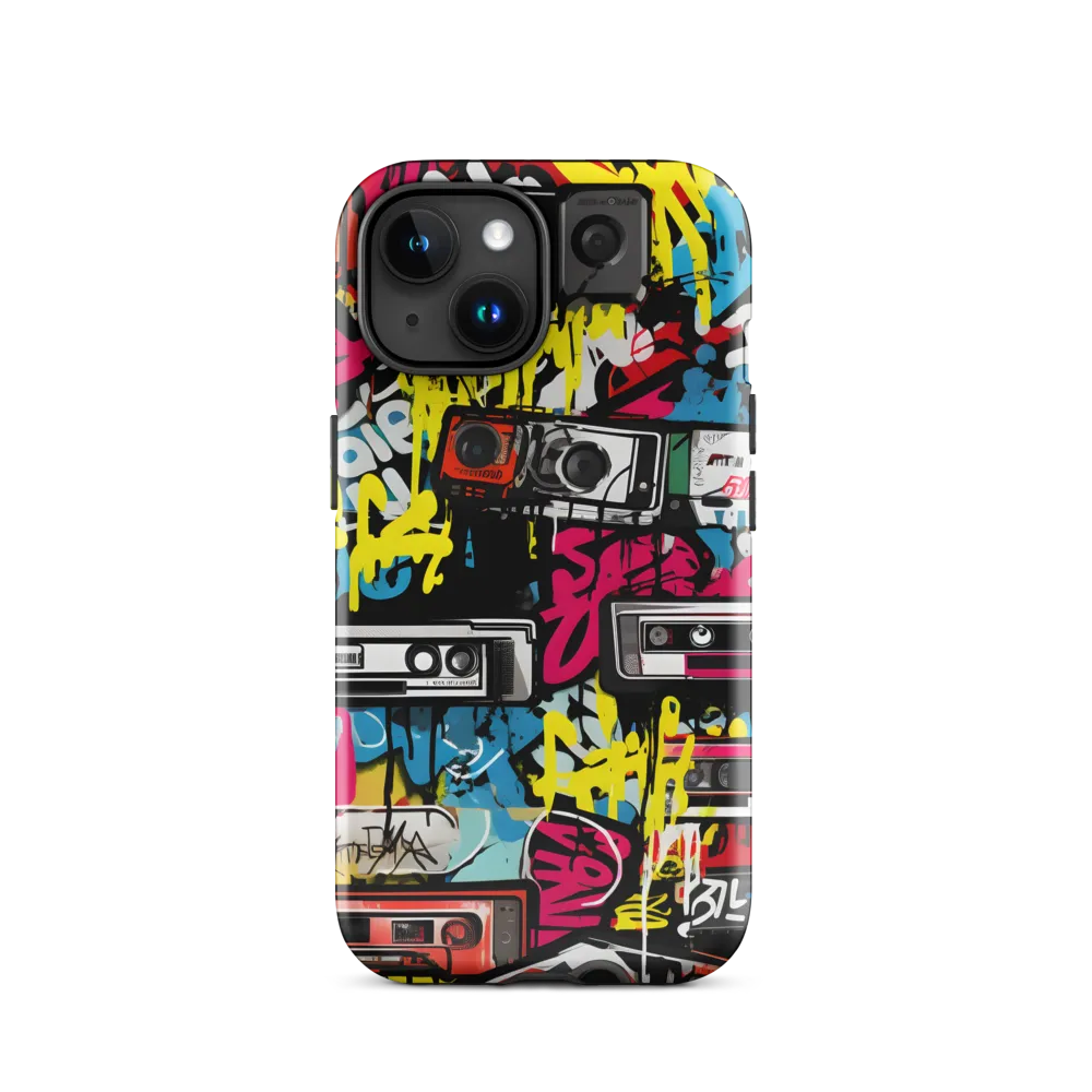 Urban Nostalgia: A Retro Cassette Explosion