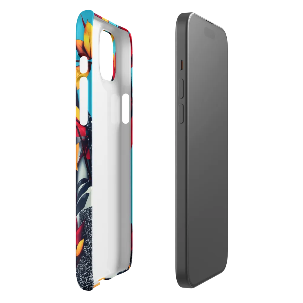 Futuristic Fusion: Nature Meets Technology | Phone Case |  15 Plus | Snap Case | Matte