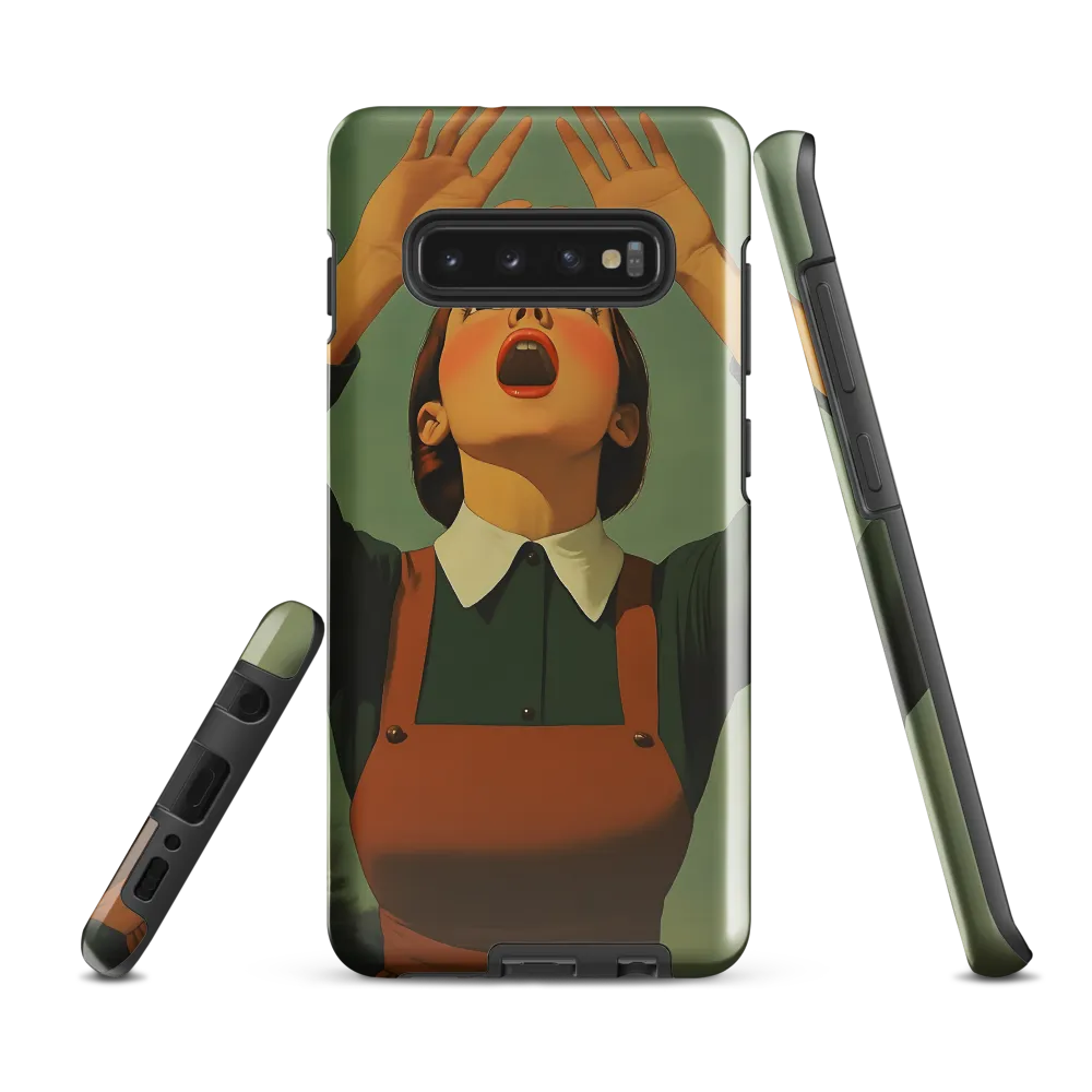 The Cry of Despair | Phone Case |  S10 Plus | Tough Case | Glossy