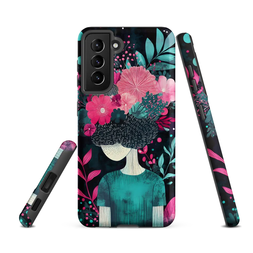 Floral Harmony: A Portrait of Serenity