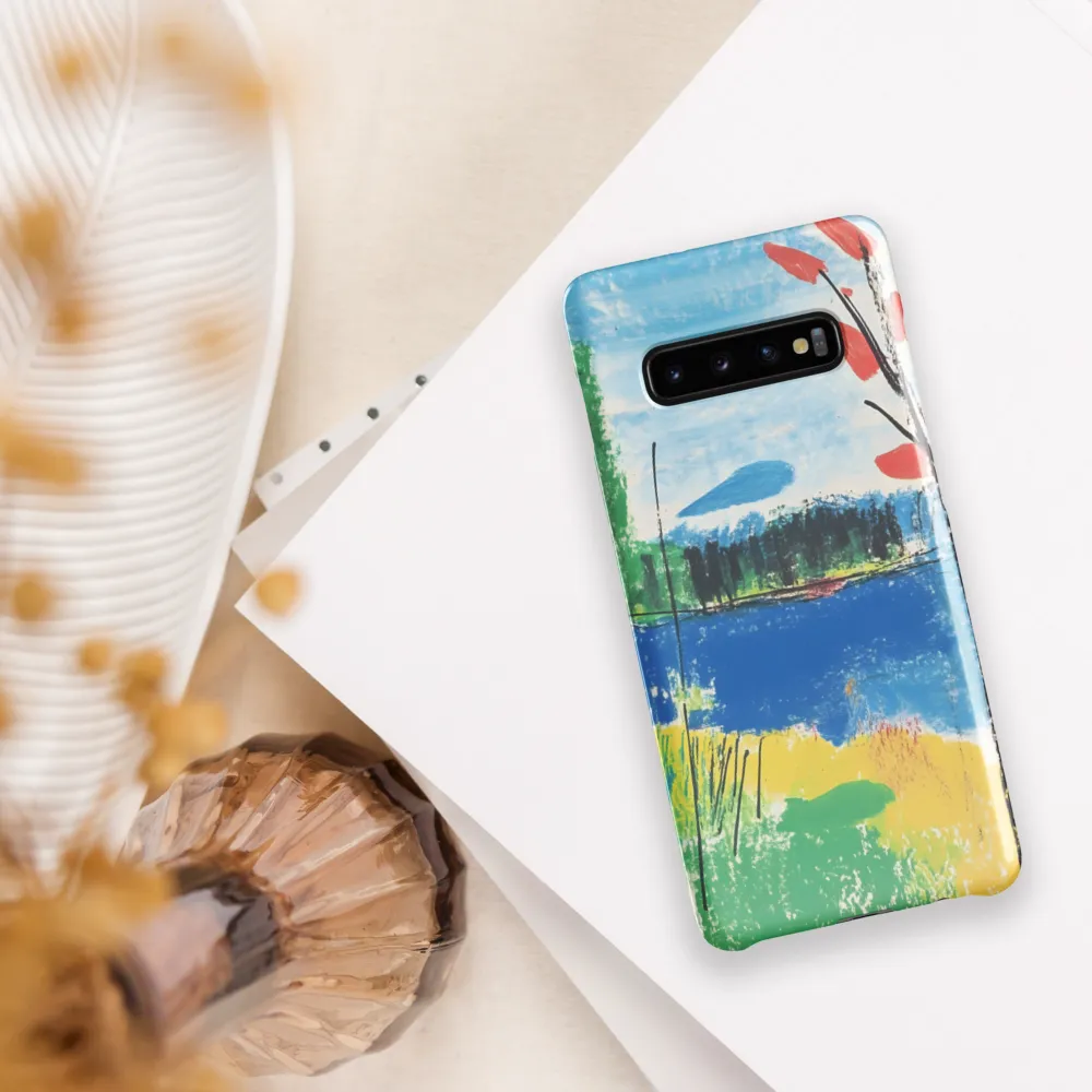 Vibrant Serenity in Nature | Phone Case |  S10 Plus | Snap Case | Glossy