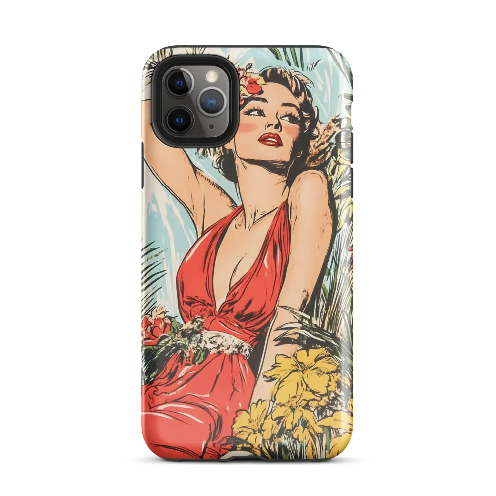 Tropical Allure | Phone Case |  11 Pro Max | Tough Case | Glossy