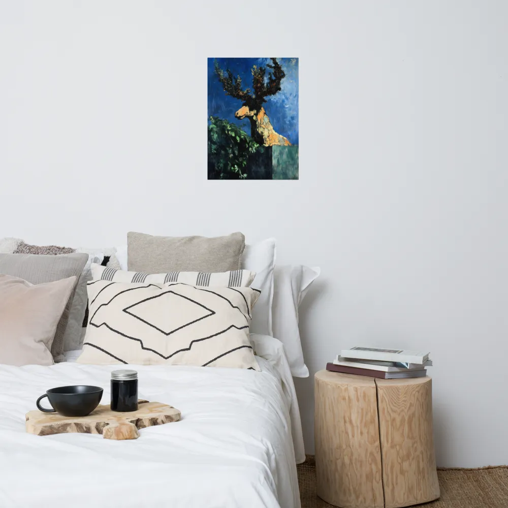 The Majestic Deer in Nature | Poster | 18″×24″