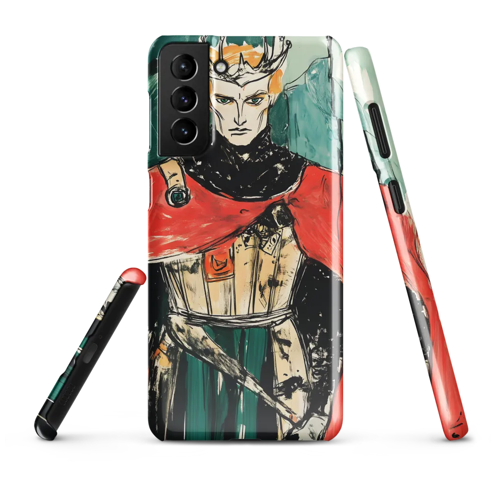 The Stoic Sovereign | Phone Case |  S21 Plus | Snap Case | Glossy